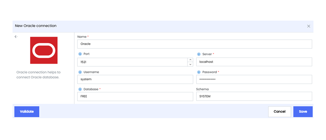 connection schema