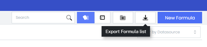 Export Formula List