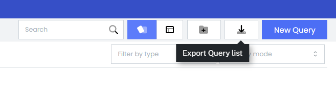 export query list