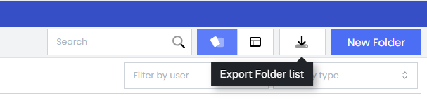 export folders